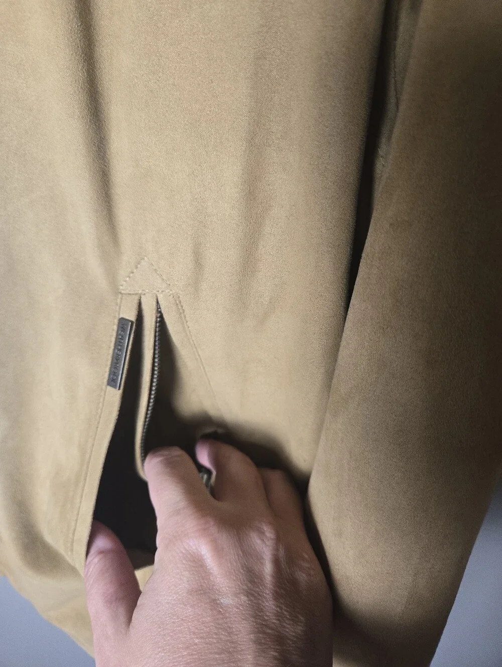 Weatherproof men microfiber
